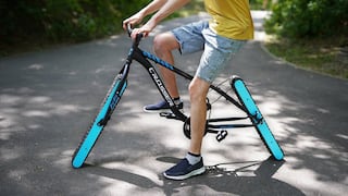 ¿Ya conoces la bicicleta sin ruedas?: descubre cómo es y qué tan práctico resulta este nuevo invento