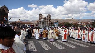 Corpus Christi en Cusco: misa reunió a miles [FOTOS]