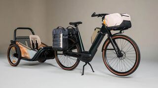 Todo en uno: esta bicicleta eléctrica es urbana, de trekking, familiar y de carga