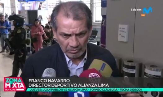 El Director Deportivo blanquiazul también destacó que el equipo se encuentra bien, pese al irregular inicio en el Torneo Clausura.