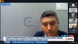Dictan 7 meses de prisión preventiva contra el policía que atropelló y mató a dos estudiantes