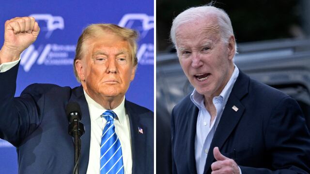 Trump o Biden: ¿Quién va ganando en 5 estados clave según las últimas encuestas a un año de las elecciones en EE.UU.?
