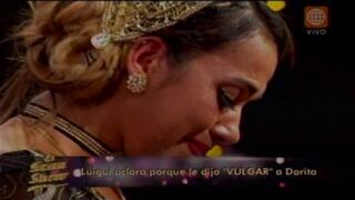 "El gran show": Dorita Orbegoso lloró por palabras su ex Luigui