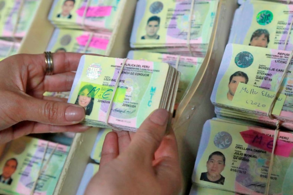 “Los Confiables del Centro" cobraban entre 500 hasta 2,000 para tramitar breveter sin ninguna observación. (Foto: Gobierno Regional de Lima)