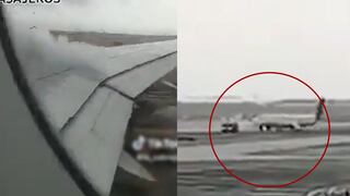 Aeropuerto Jorge Chávez: así se vivió el fatal accidente desde el interior del avión | VIDEO 