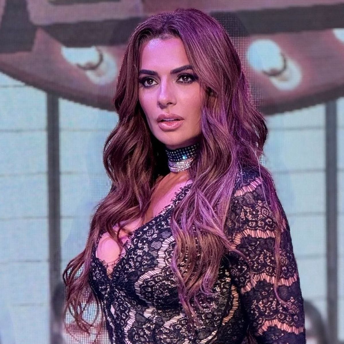 La argentina también fue pareja del actor Mark Tacher (Foto: Cecilia Galliano / Instagram)