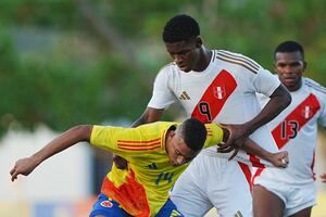 La selección peruana Sub 20 perdió 3-1 ante Colombia en amistoso jugado en Barranquilla