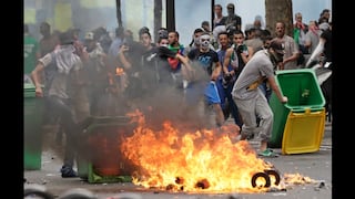 Manifestación de apoyo a Gaza terminó en violencia en Francia