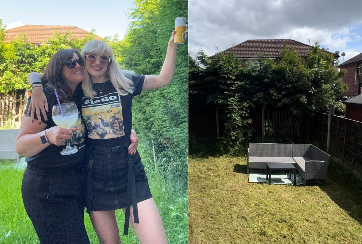 Una fan de Oasis ofreció el jardín de su casa a usuarios para que acampen, pero con una sola condición. (Foto: X/@Livbridge).