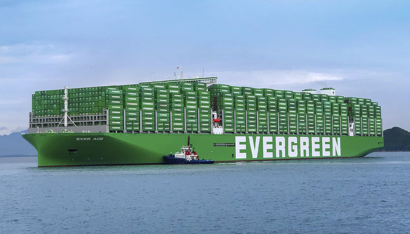 Ever Ace, el barco de carga más grande del planeta. | Foto: VesselFinder