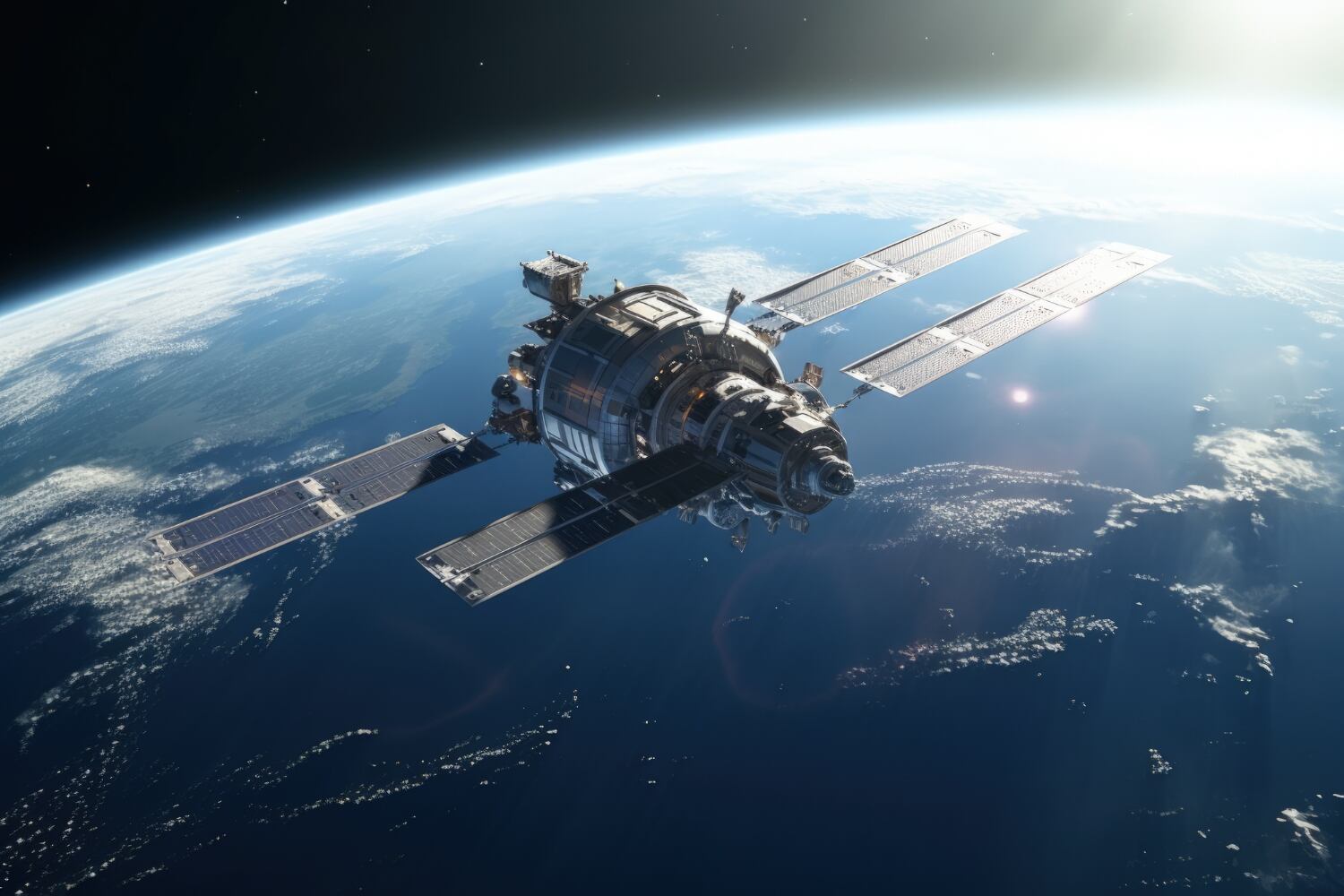 La competición de empresas llenaría de satélites el espacio. (Foto: freepik.es)