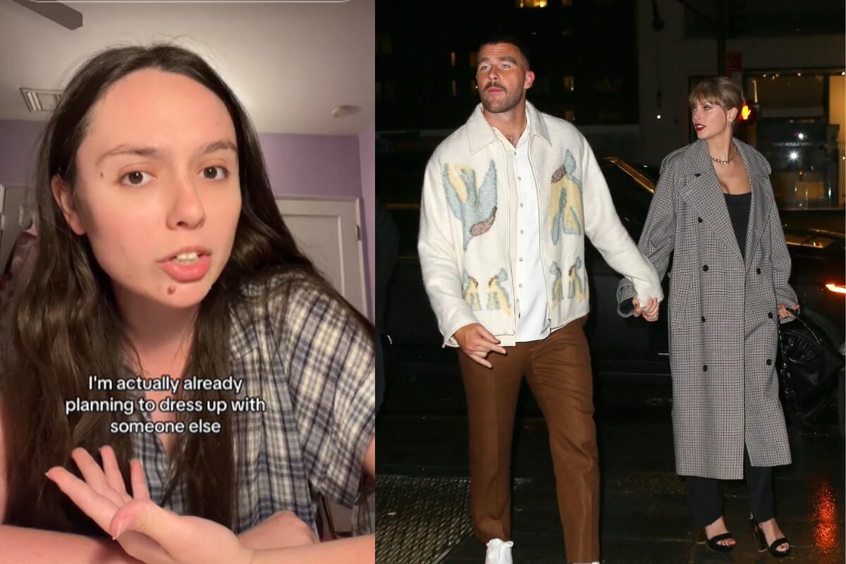 Video viral | Una tiktoker quiso un disfraz de pareja por Halloween, pero quedó decepcionada con la respuesta de novio. (Foto: TikTok/@loulouorange | Agencias).