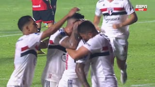 Igualaron la serie en  Copa Sudamericana: Patrick anotó el 2-0 de Sao Paulo vs. Goianiense | VIDEO