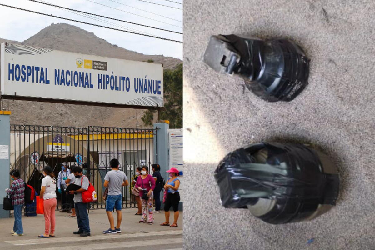 Personas médico y pacientes fueron evacuados tras la alerta. UDEX llegó al nosocomio para controlar la emergencia y desactivar los explosivos. Foto: composición EC/captura redes sociales