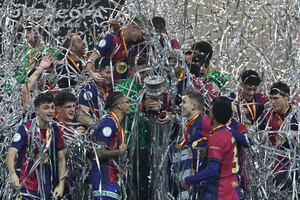 Real Madrid vs. Barcelona RESUMEN: goleada y festejo azulgrana en la Supercopa de España