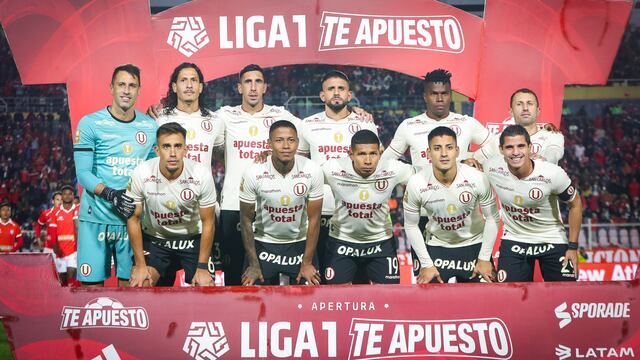 Alineación de Universitario vs. Los Chankas hoy por Torneo Apertura