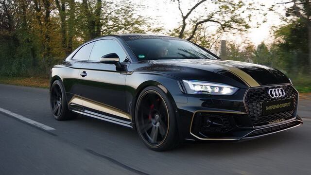 Un Audi RS 5 a la máxima potencia