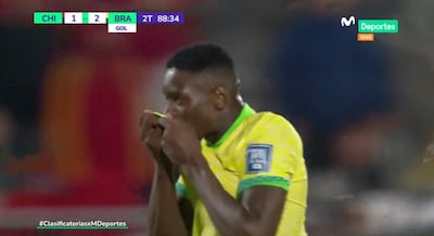 ¡En el final! Luiz Henrique le da la victoria a Brasil 2-1 ante Chile por Eliminatorias 2026 | VIDEO