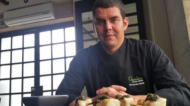 Prepara una entrada nikkéi al estilo del restaurante Osaka