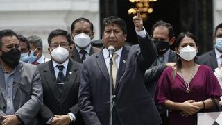 Cuatro congresistas de Perú Libre presentaron sus renuncias a la bancada de manera irrevocable