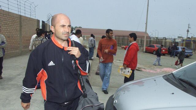 La primera foto de Sampaoli en el Perú