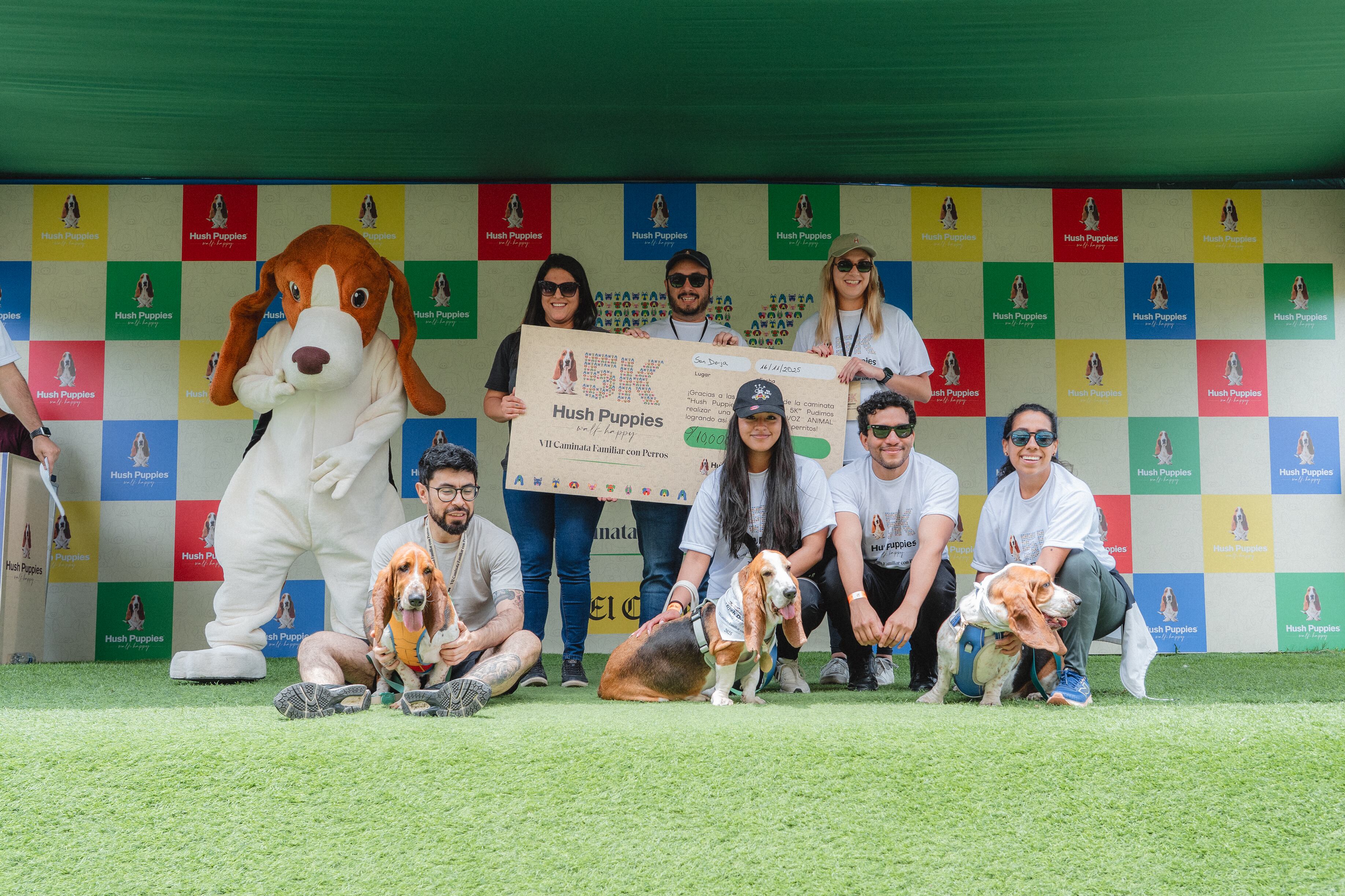 Caminata Familiar con perros Hush Puppies 5K se llevó a cabo con éxito en San Borja.