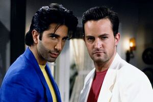 David Schwimmer se despidió de Matthew Perry en redes sociales: “Te imagino allá arriba”