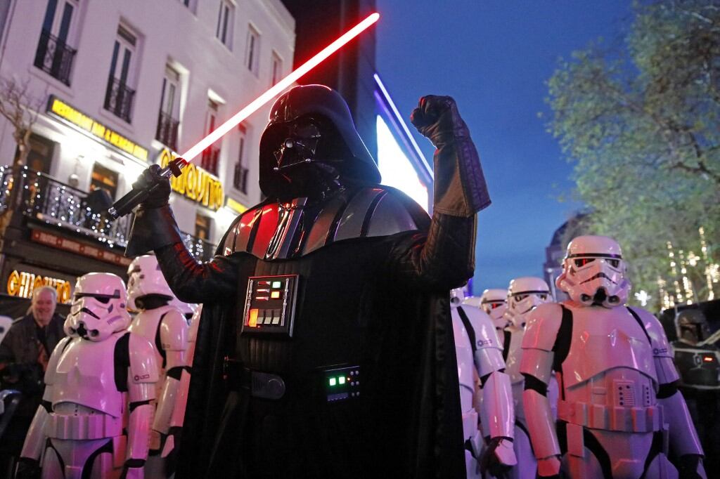 Darth Vader es un personaje popular de la saga de películas Star Wars. (Foto: AFP)