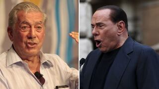 Mario Vargas Llosa calificó de "bufón" a Silvio Berlusconi