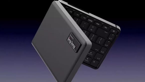Así es el teclado portátil que en realidad se trata de una computadora completa. (Foto: hardzone.es)