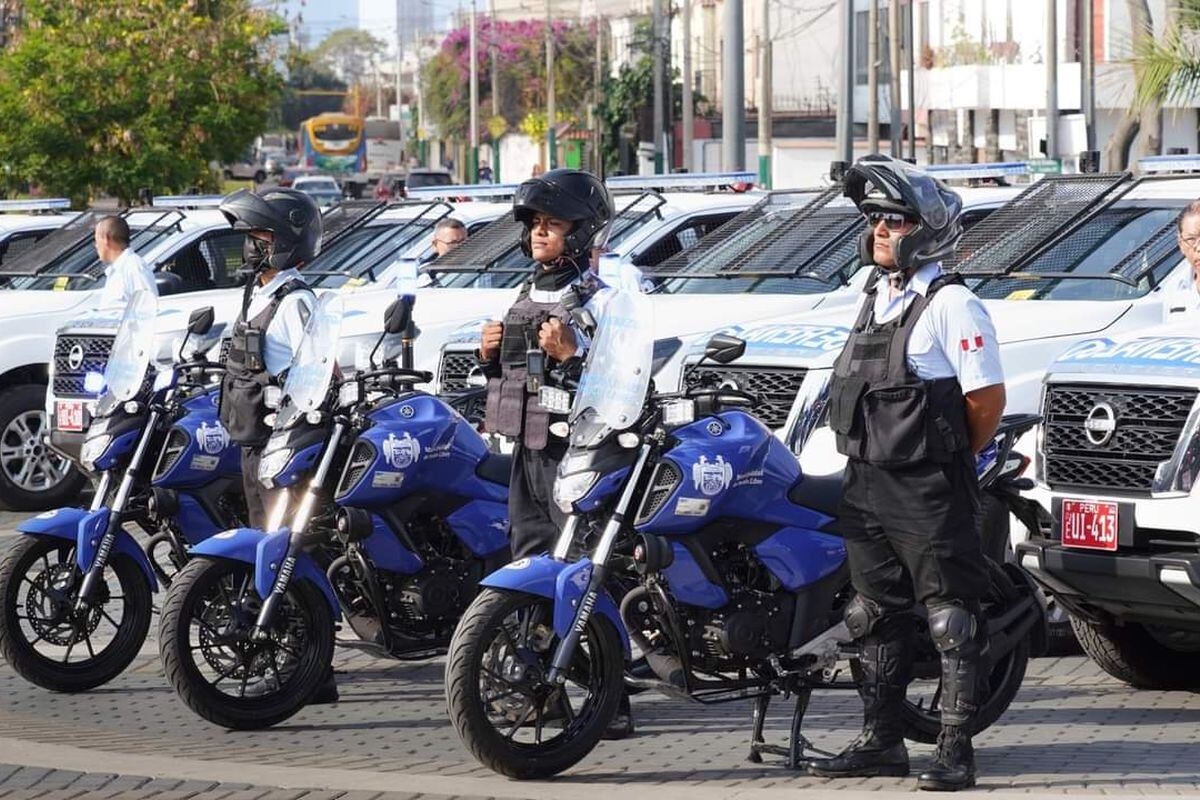 La Municipalidad de Pueblo Libre presentó a su nueva Unidad de Motorizados de Intervención Rápida (Grupo MIR).