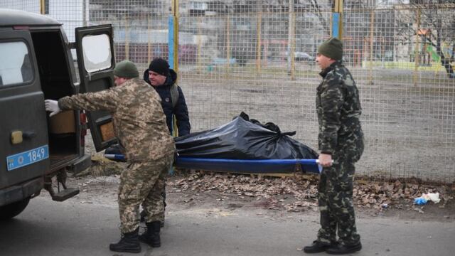 Ucrania reporta 352 civiles muertos desde el inicio de la guerra con Rusia
