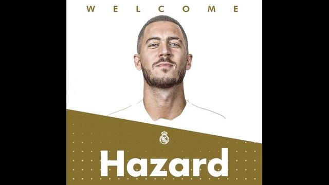 Eden Hazard es del Real Madrid: club blanco anunció el fichaje del crack belga