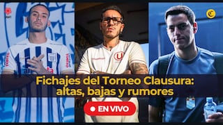Fichajes del Torneo Clausura 2024 EN VIVO: rumores, bajas e interés | últimas noticias