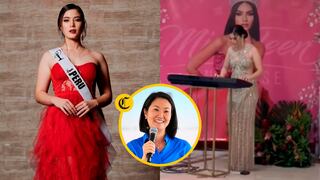 Kyara Villanella luce talento musical en Miss Teen de Colombia y dedica palabras a su madre Keiko Fujimori