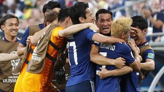 Japón perdió 1-0 ante Polonia pero clasificó a los octavos de final del Mundial 2018