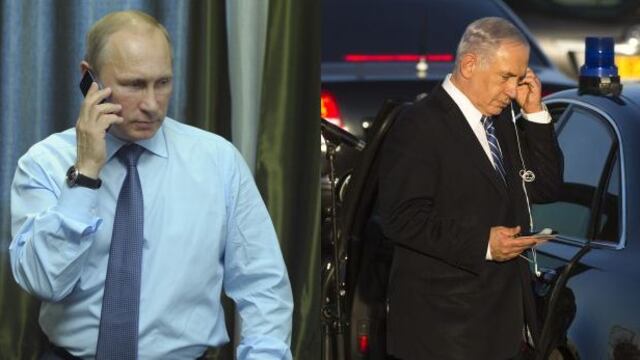 Putin habla con Netanyahu y le pide el cese de enfrentamientos