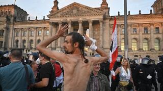 Estupor en Alemania por intento de “toma” del Reichstag por ultraderechistas que se oponen a las mascarillas