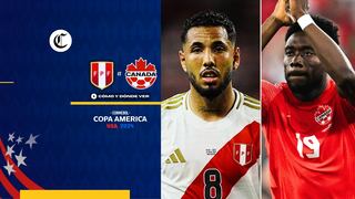 Copa América 2024: horarios y canales de TV para ver Perú vs. Canadá