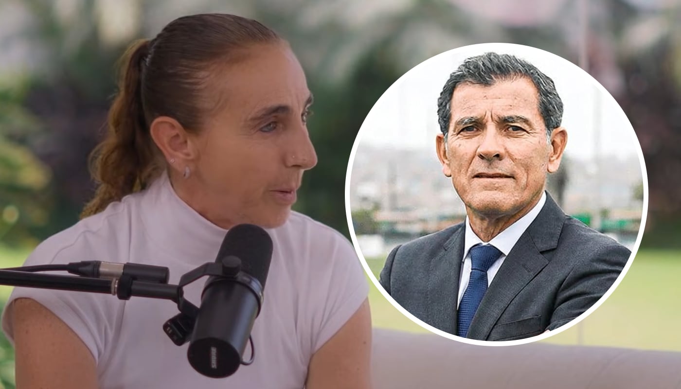 ¿Gustavo Zevallos le fue infiel a Natalia Málaga? La exvoleibolista sorprende con respuesta: “Yo lo ampayé” | Composición EC: YouTube / Gémini