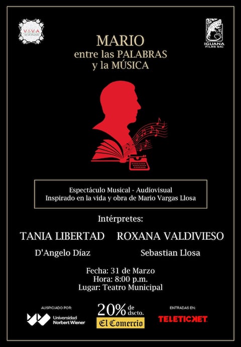 El espectáculo musical se realizará en el Teatro Municipal de Lima