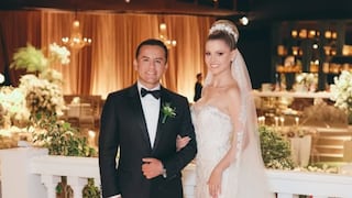 Brunella Horna celebró tres años de matrimonio con Richard Acuña: “Fue un día más que especial”