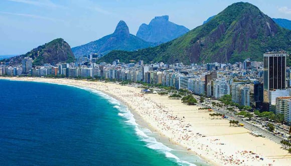 Playa de Copacabana en Río de Janeiro, Brasil. (Foto: Shutterstock)