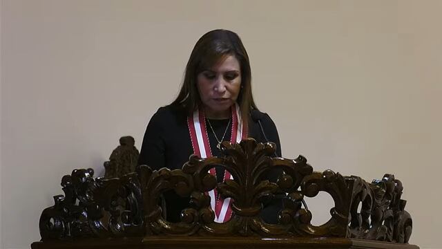 Patricia Benavides señala que no coincidió con la presidenta Dina Boluarte en Roma o Italia
