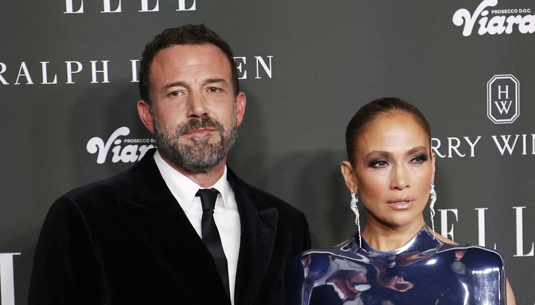 Jennifer Lopez y Ben Affleck en Los Ángeles. (Foto: Michael Tran / AFP)
