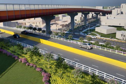 Vía expresa Santa Rosa. Foto: Andina