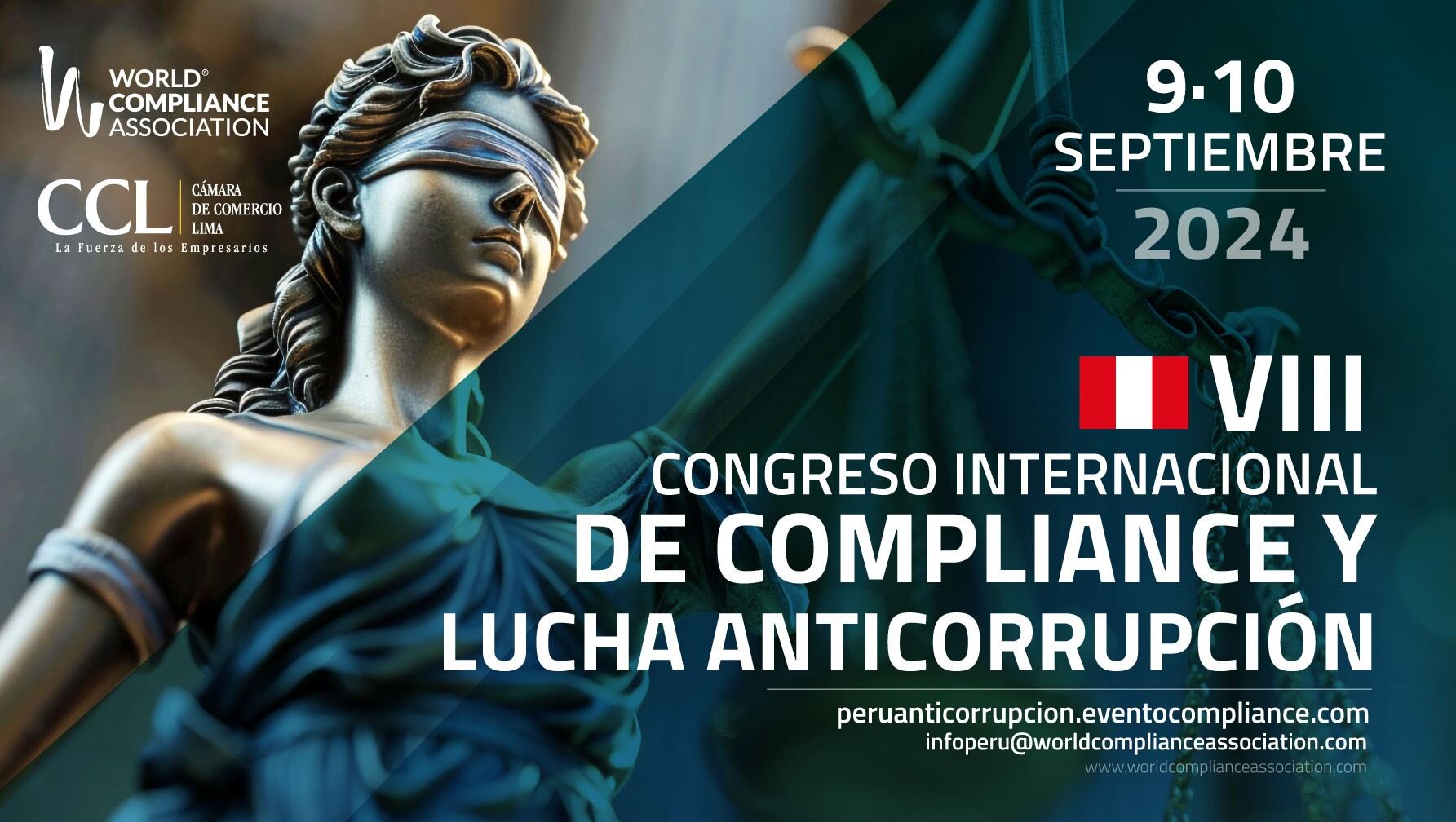 Expertos nacionales e internacionales analizarán la coyuntura actual durante la VIII edición del Congreso Internacional de Compliance y Lucha Anticorrupción.