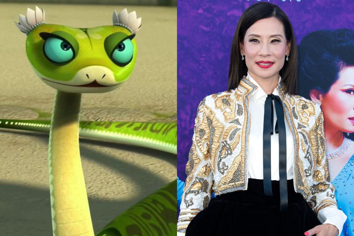 Lucy Liu como Master Viper en la película “Kung Fu Panda” (Fotos: DreamWorks / AFP)