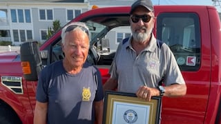 Tiene 82 años y recibió un Récord Guinness por ser el socorrista más longevo de Nueva Jersey: “Evito que la gente se meta en problemas”