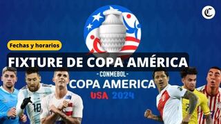 Lo último del fixture en la Copa América 2024